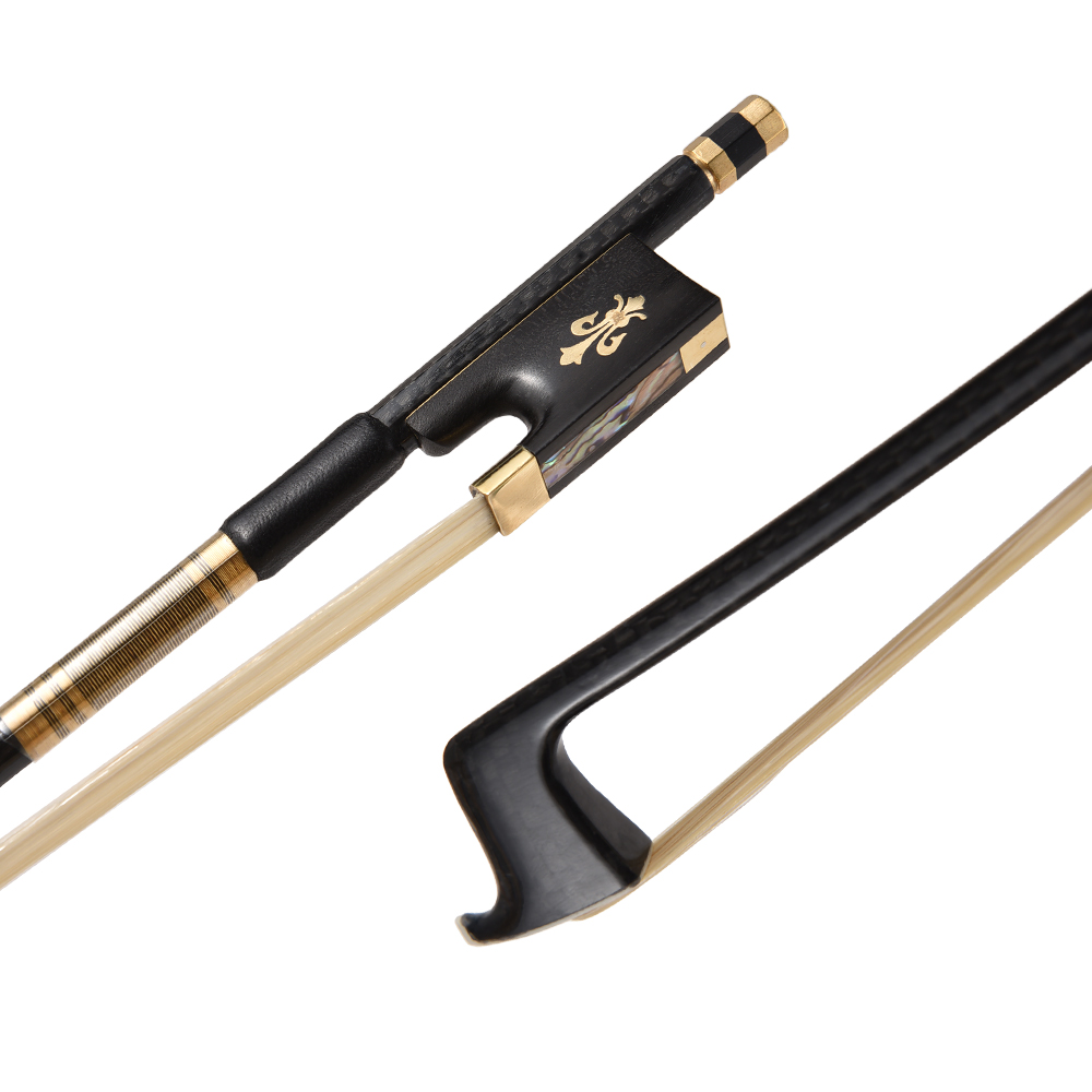 Violin Rosin Bow - 4/4 Violin Fiddle Bow Carbon Round