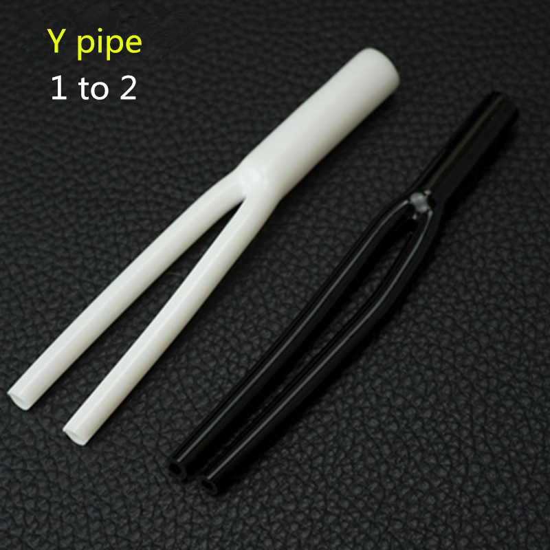 Audio Music Splitter - 10pcs/lot Soft glue splitter Y tube