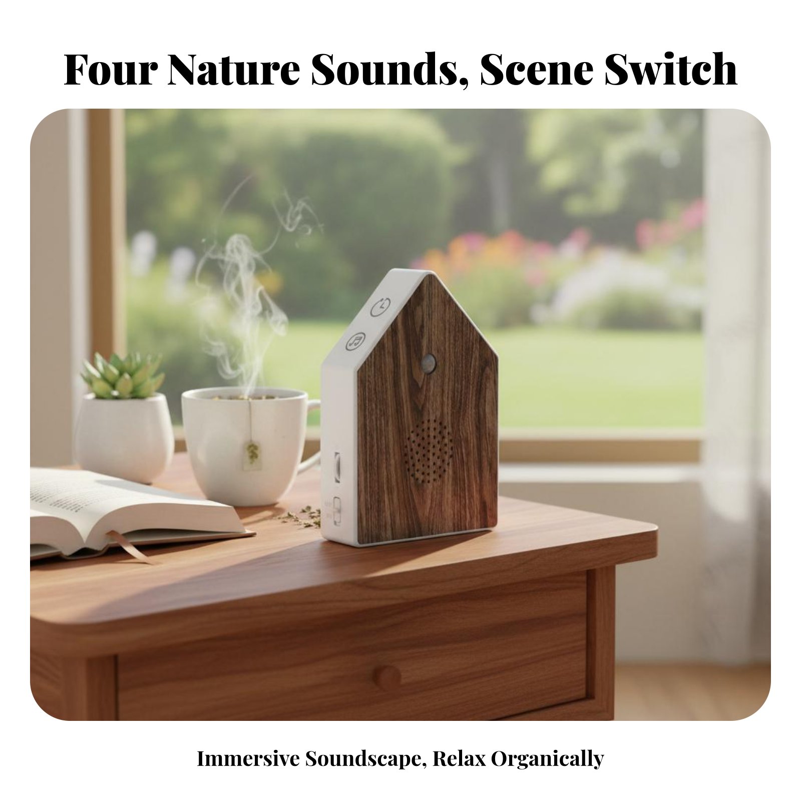 Audio Music Center - Avian Song Box Tap Control Singing