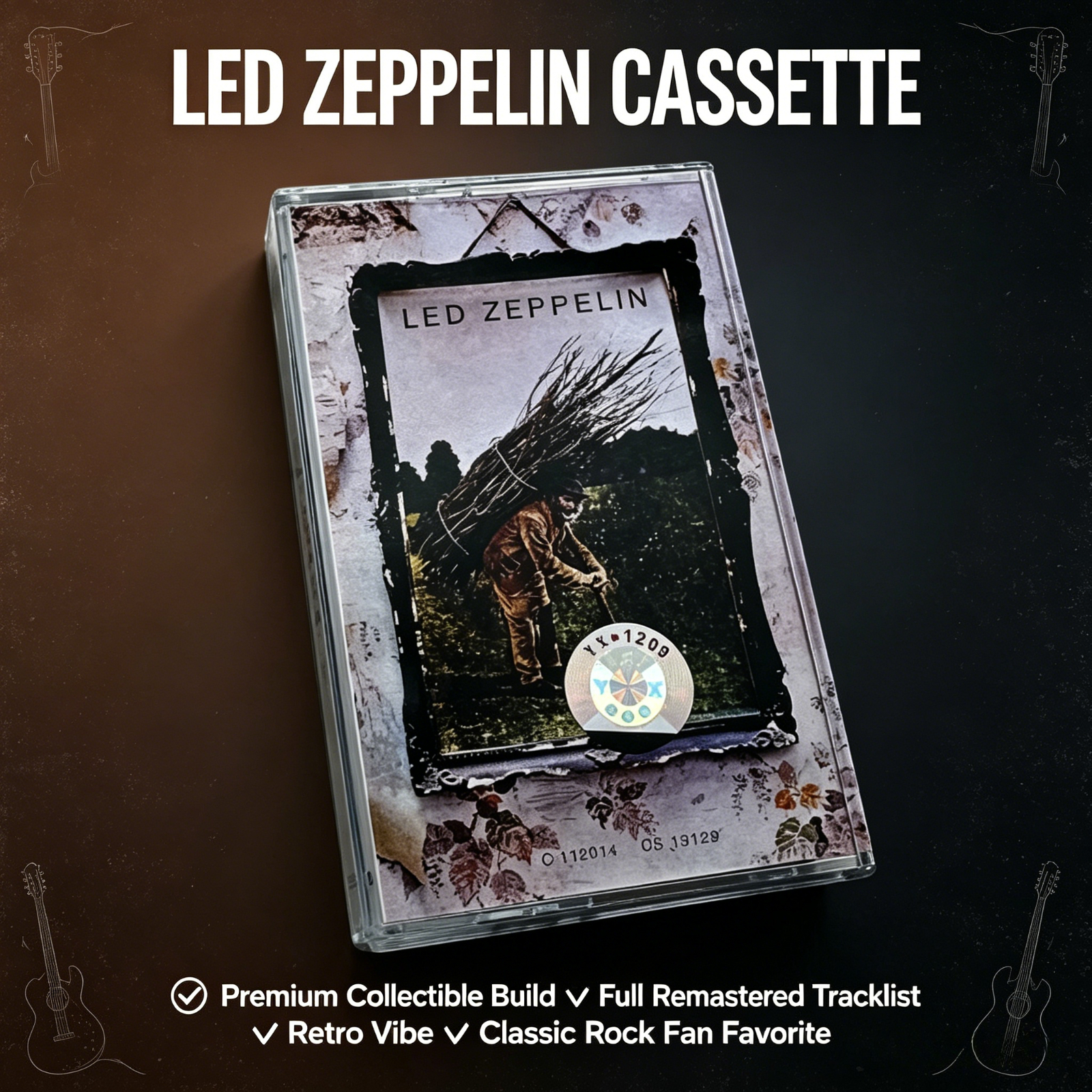 Audio Music In - Led Zeppelin IV Classic Rock Cassette