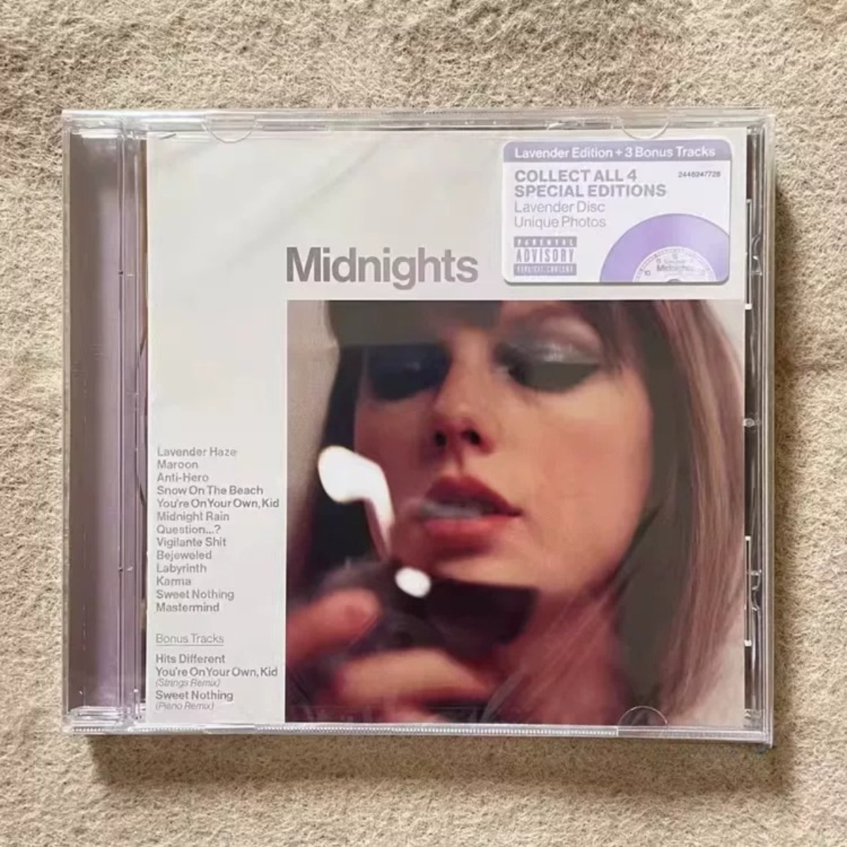 Audio Music In - Midnights Lavender Special Edition 3 Bonus