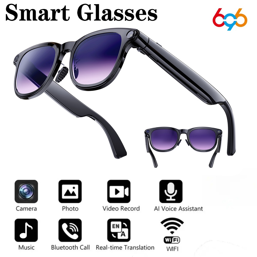 Audio Music Player - Smart Glasses AI Assistant Real-time Translation