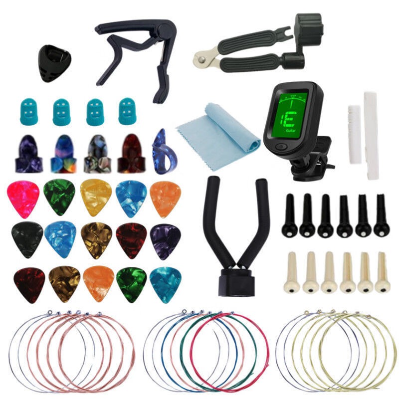 Guitar Capo Clip - Guitar Accessories Full Set Gift Pack,
