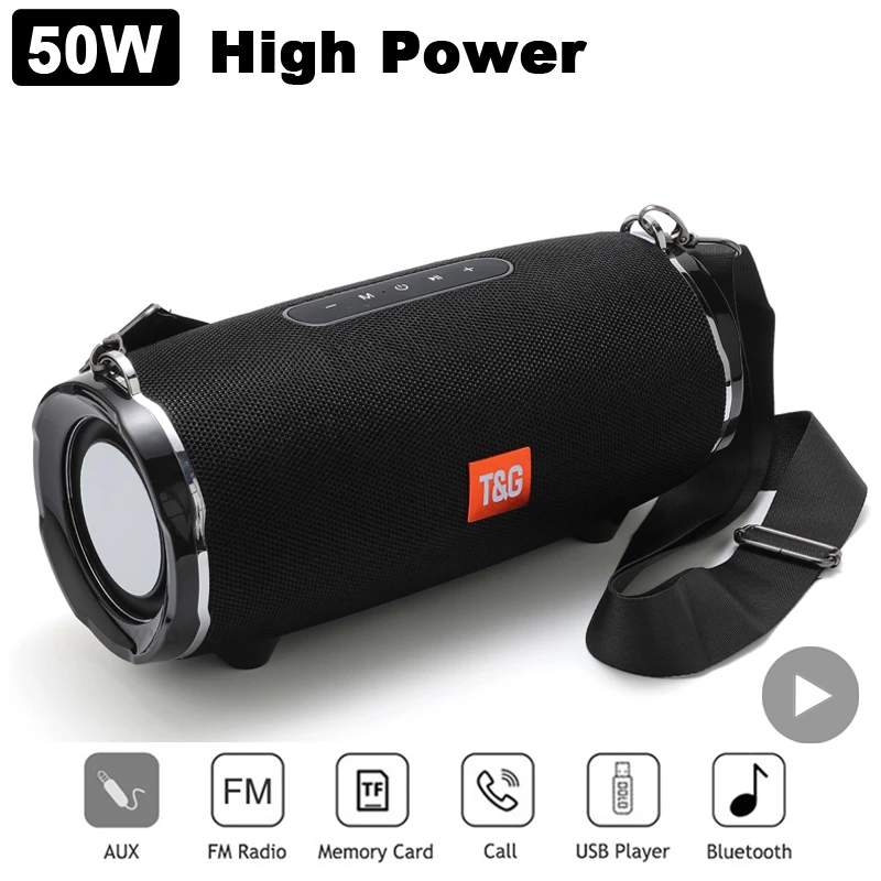 Audio Music Center - Powerful Portable Radio FM Wireless Caixa