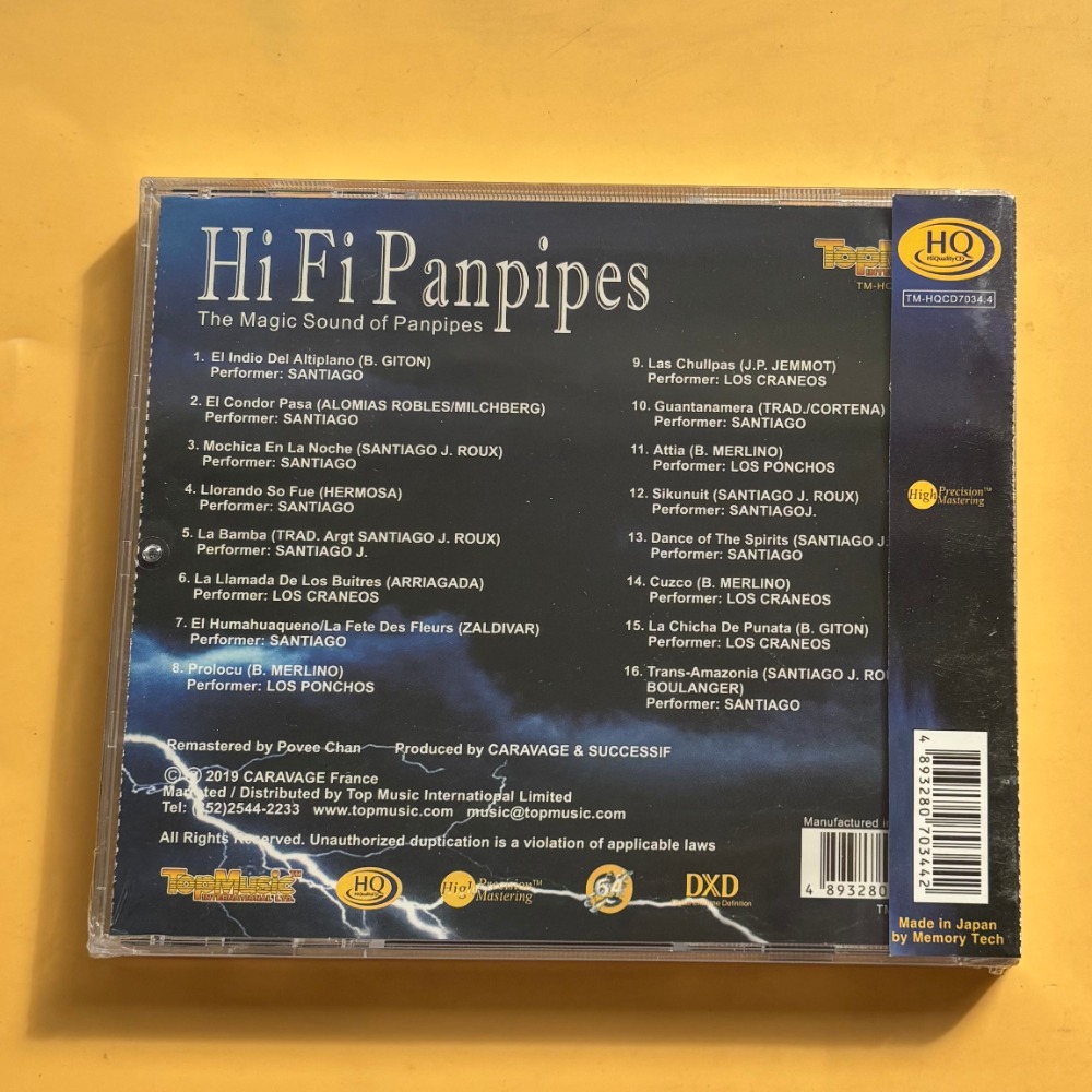 HiFi Panpipes Instrumental Mus - Audio Music In recension och pris