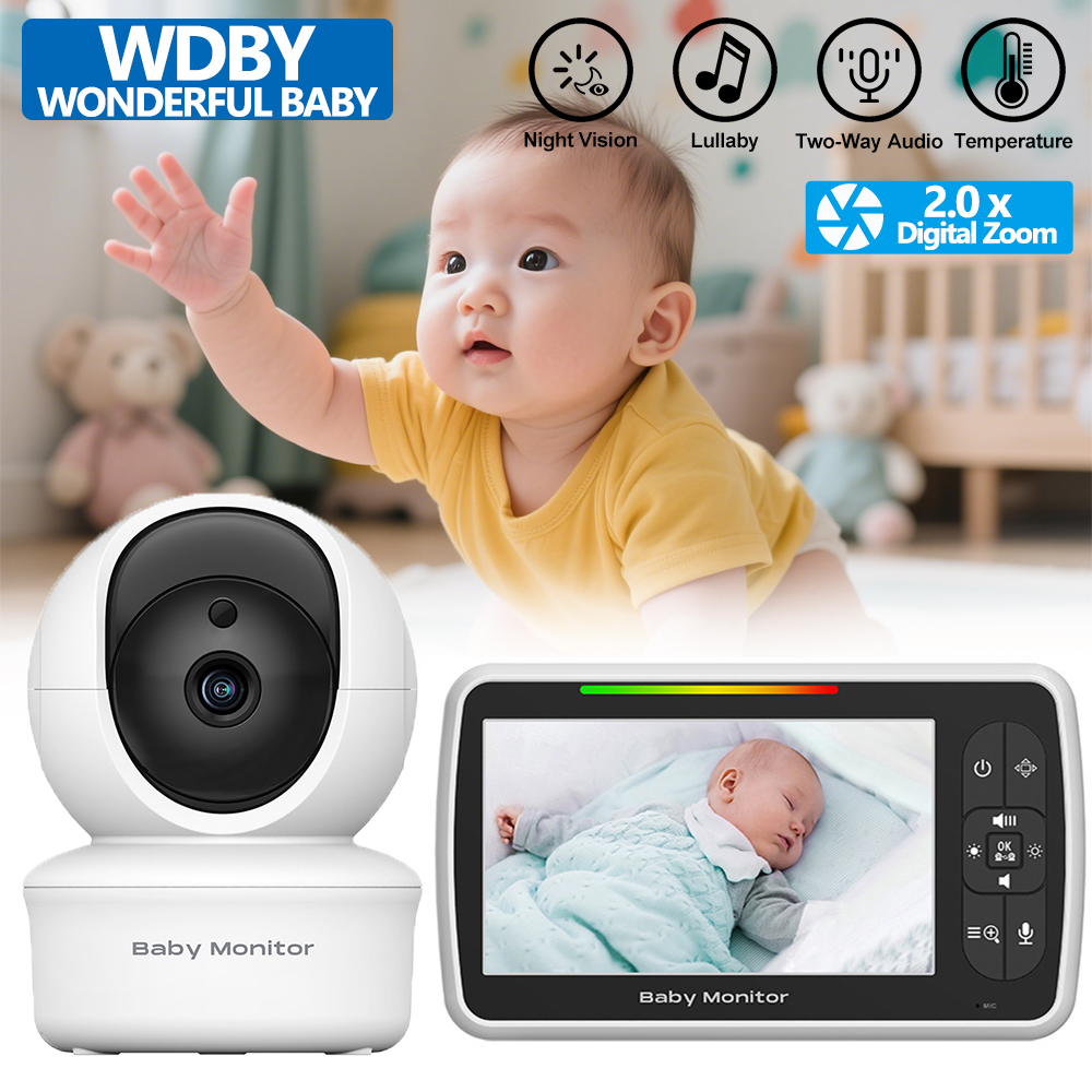 5.0 Inch Video Baby Monitor Wi - Zoom Audio Music recension och pris
