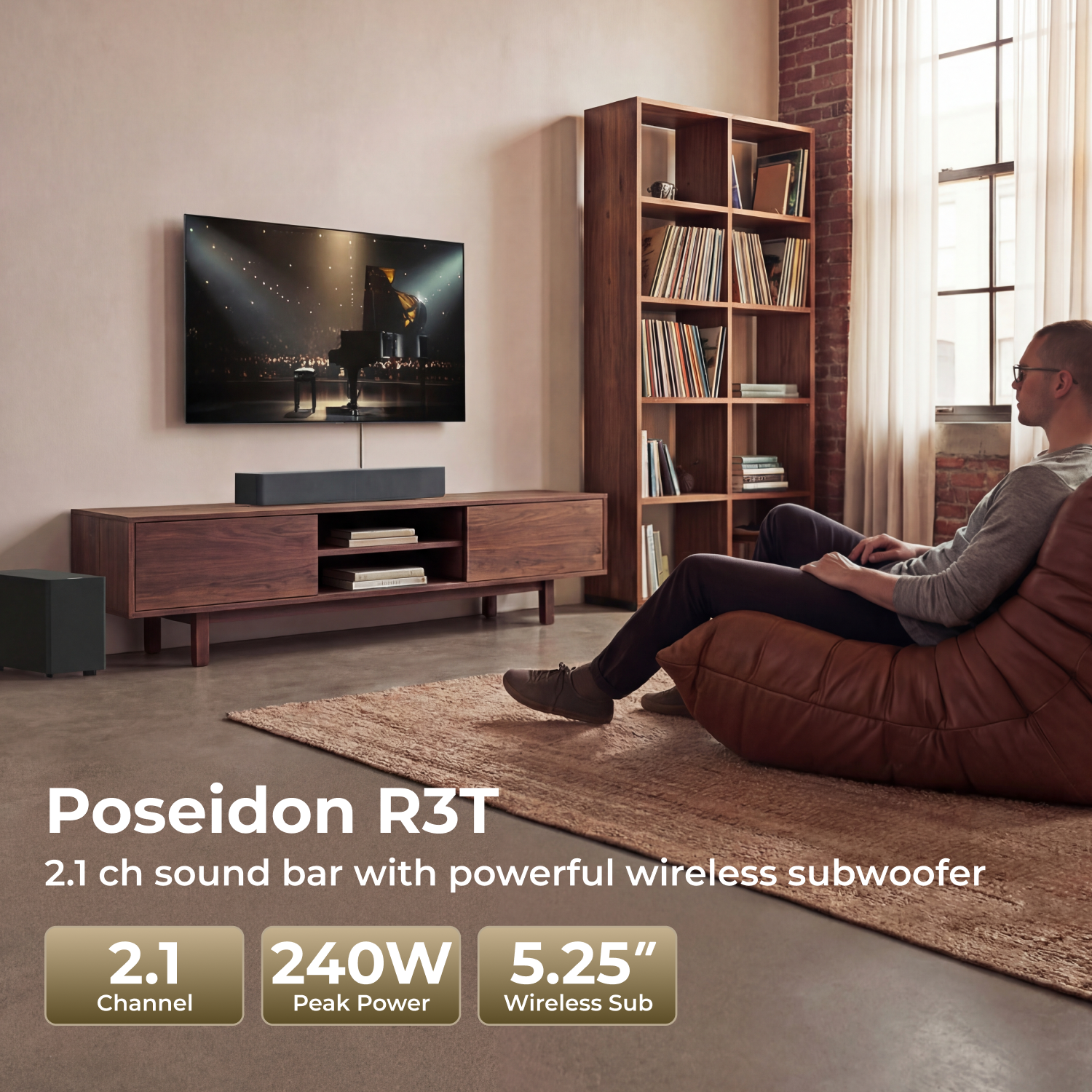 ULTIMEA Poseidon R3T 2.1ch Sou - Audio Music Center recension och pris