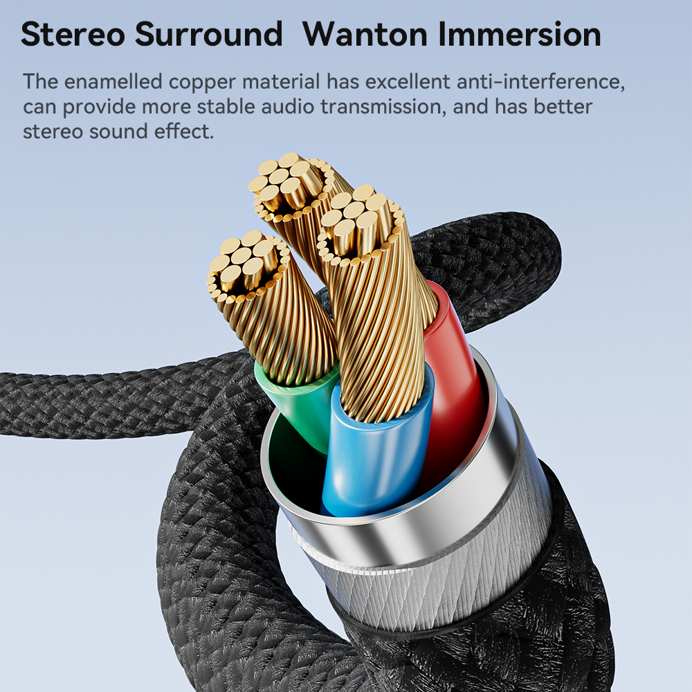 Toocki RCA Cable HiFi Stereo 3 - Audio Music Splitter recension och pris