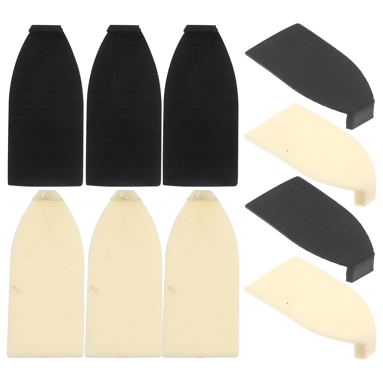 10Pcs Violin Bow Pads Plastic  - Violin Rosin Bow recension och pris