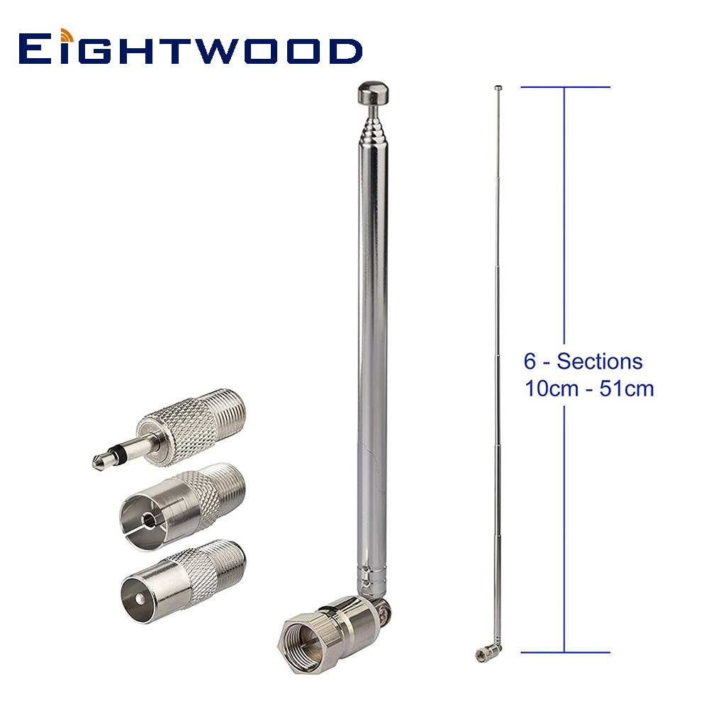 Eightwood FM Radio Antenna Rep - Audio Music Wave recension och pris
