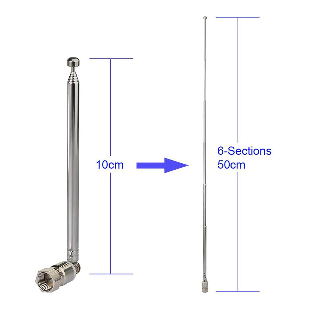 Eightwood FM Radio Antenna Rep - Audio Music Wave recension och pris