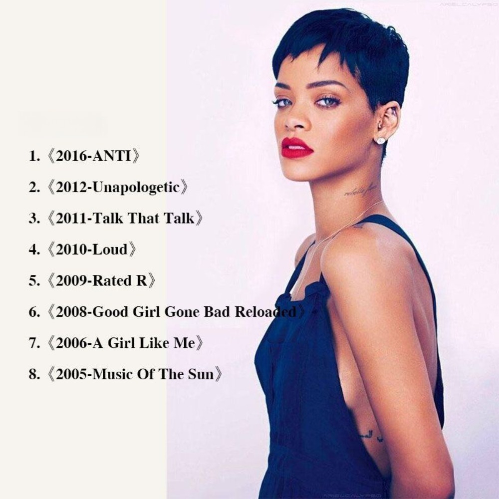 Rihanna 8CD（only Disc）Collecti - Audio Music In recension och pris