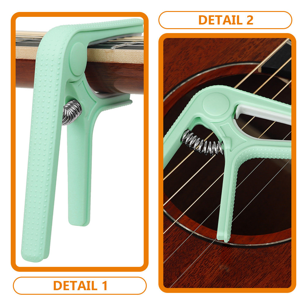 Guitar Capo Sturdy Plastic Sil - Guitar Capo Clip recension och pris