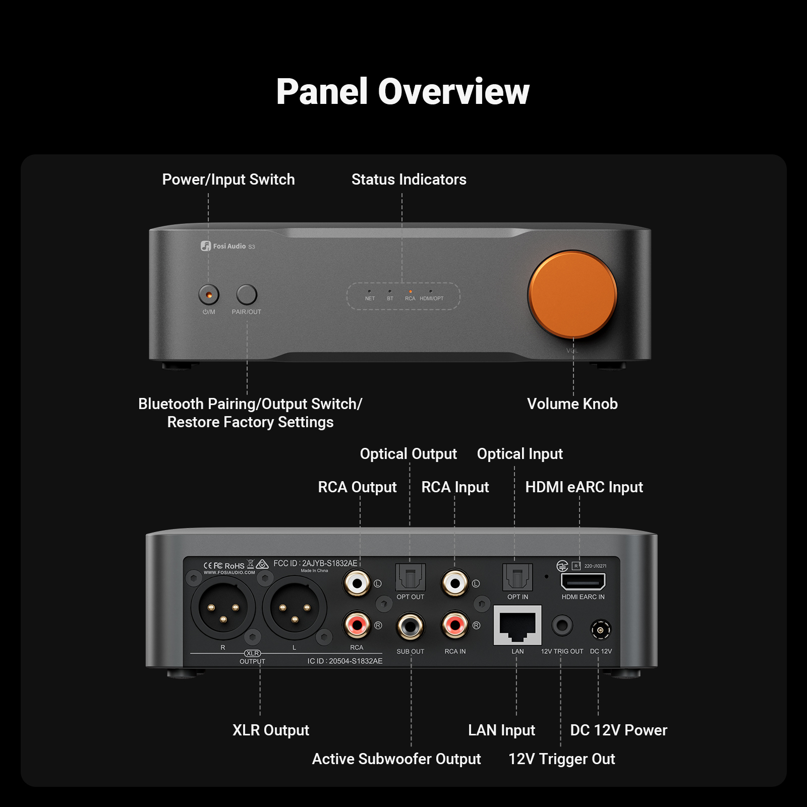 Fosi Audio Hi-Res Music Stream - Audio Without Music recension och pris