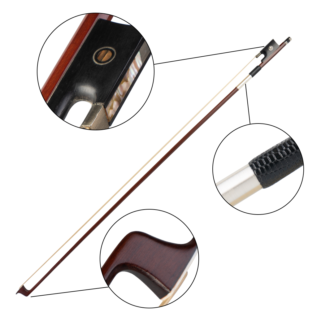 Mugig 4/4 Violin Bow Brazilwoo - Violin Rosin Bow recension och pris