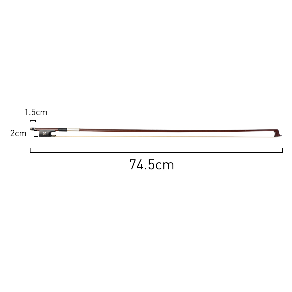 Mugig 4/4 Violin Bow Brazilwoo - Violin Rosin Bow recension och pris