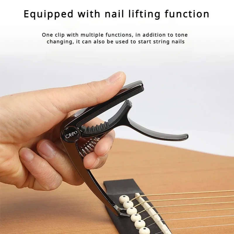 1PC Metal Guitar Capo with Pic - Guitar Capo Clip recension och pris