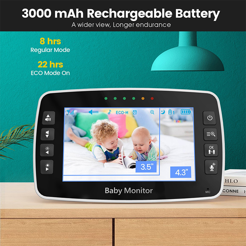 4.3 Inch Wireless Video Baby M - Zoom Audio Music recension och pris