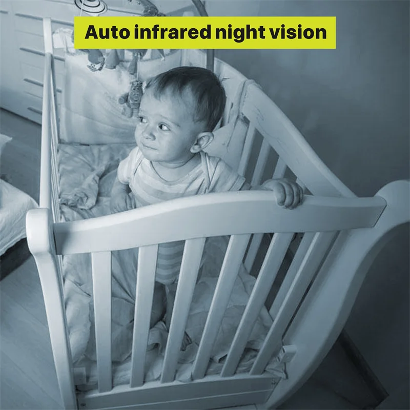 5inch Video Baby Monitor with  - Zoom Audio Music recension och pris