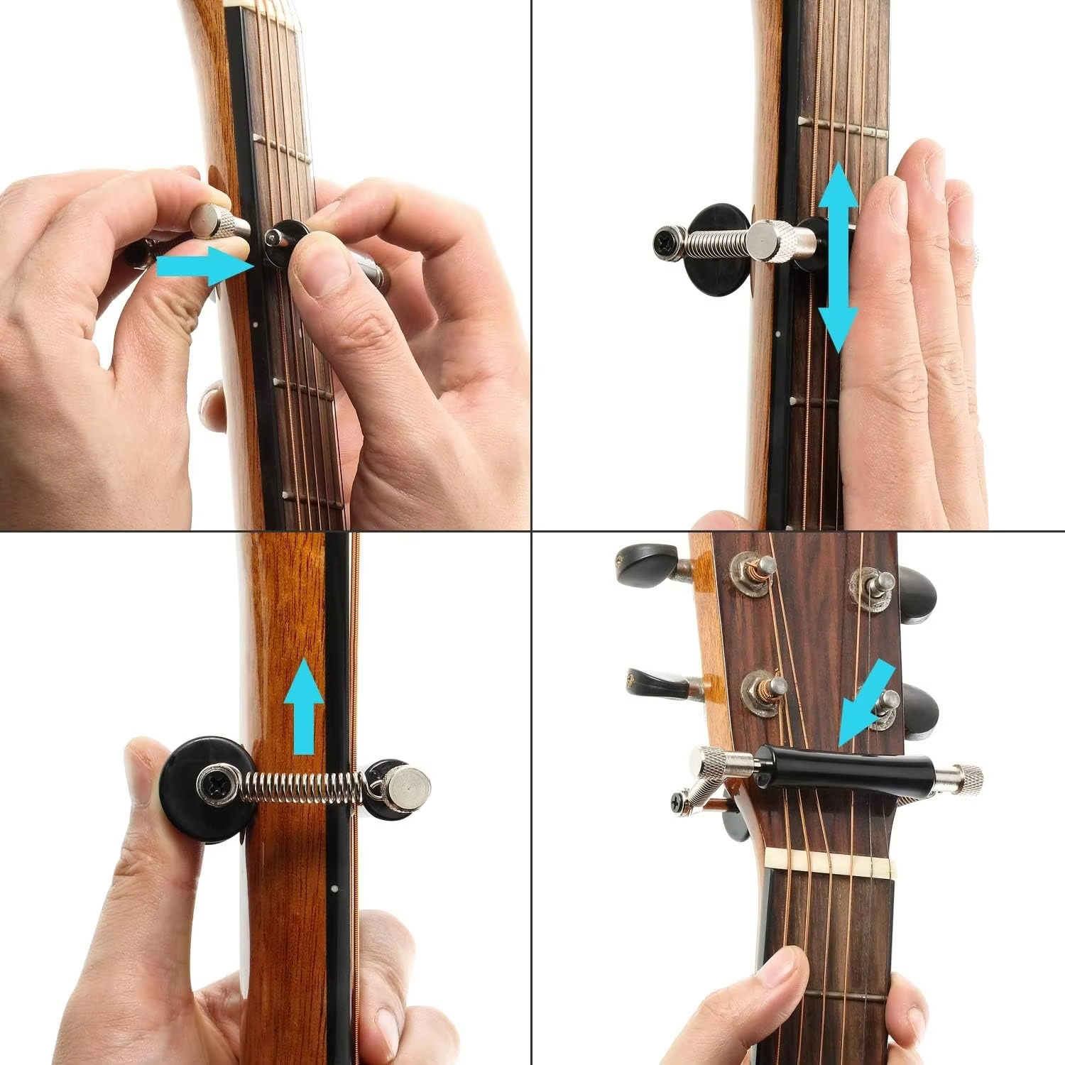 Miwayer Adjustable Sliding Gui - Guitar Capo Clip recension och pris