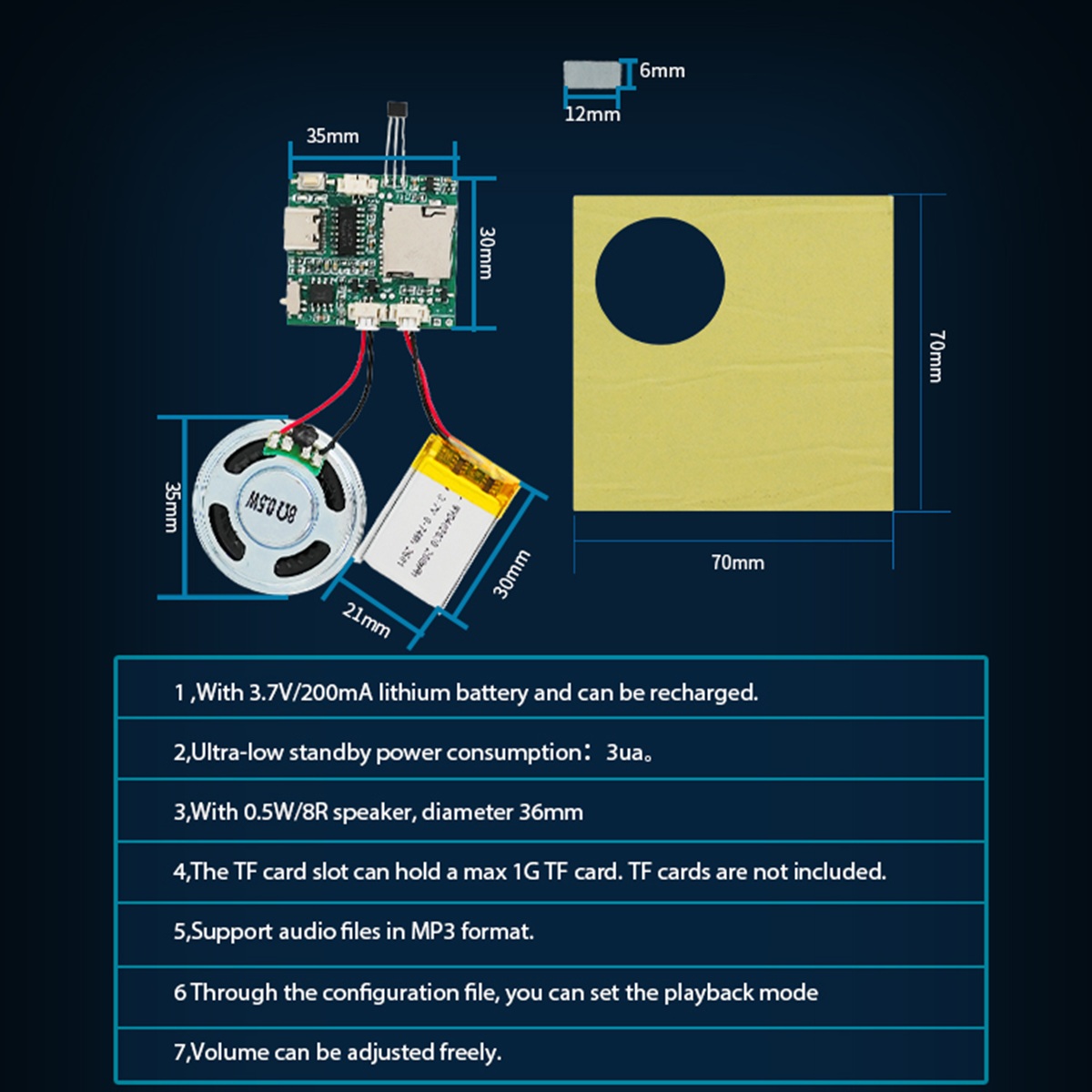 Programmable Sound Recorder Mo - Audio Music Download Free recension och pris