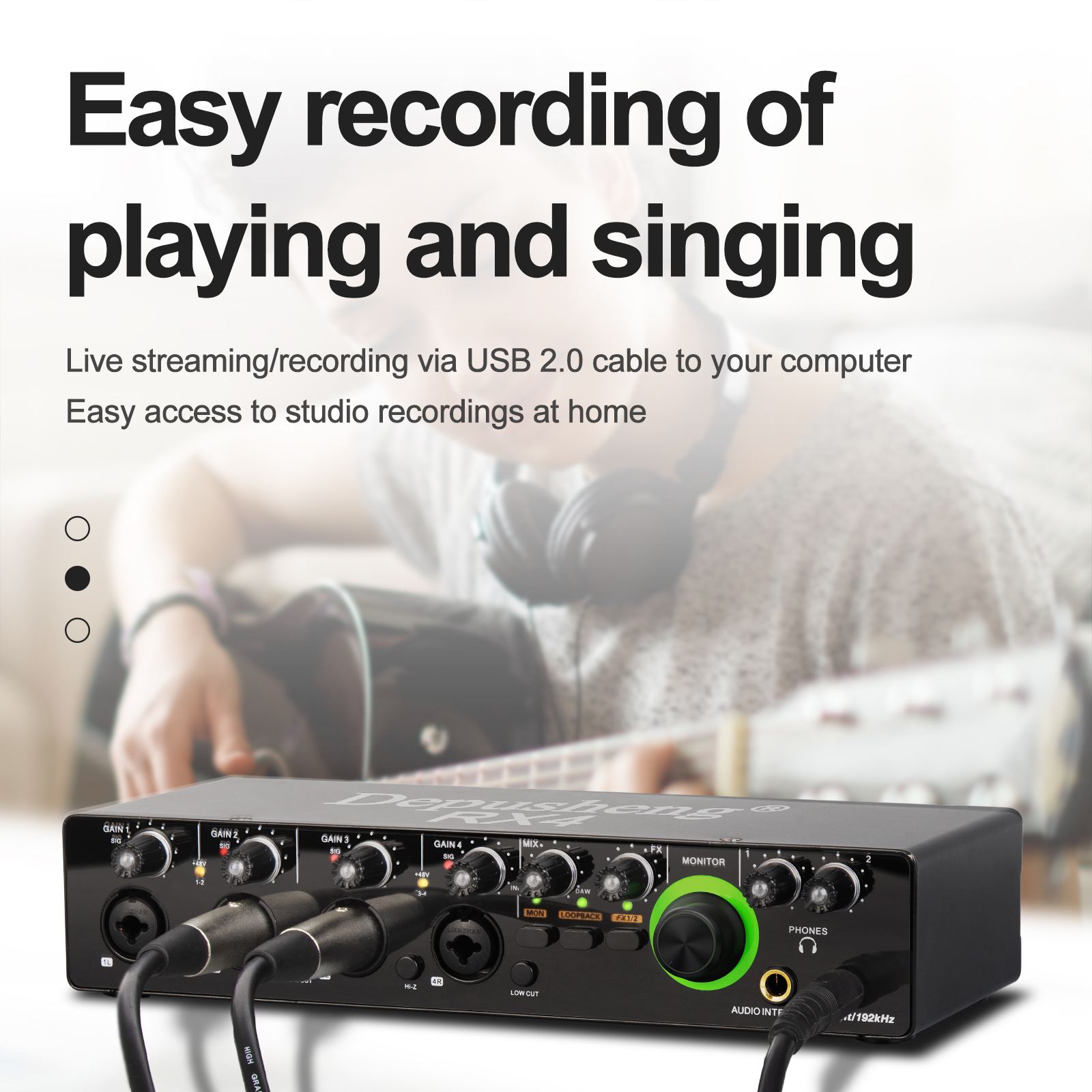 Newest 4 Channel Audio Sound C - Audio Without Music recension och pris