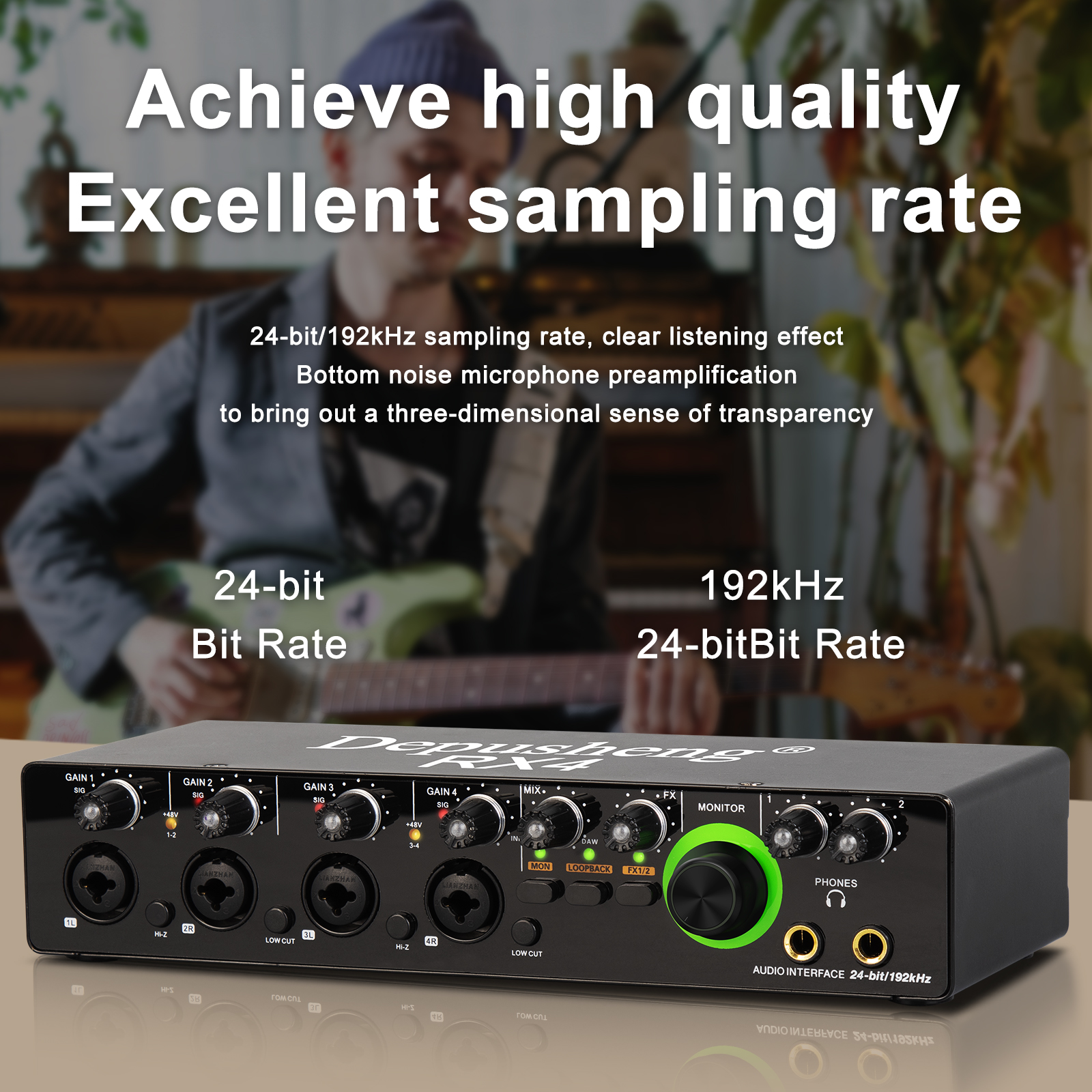 Newest 4 Channel Audio Sound C - Audio Without Music recension och pris