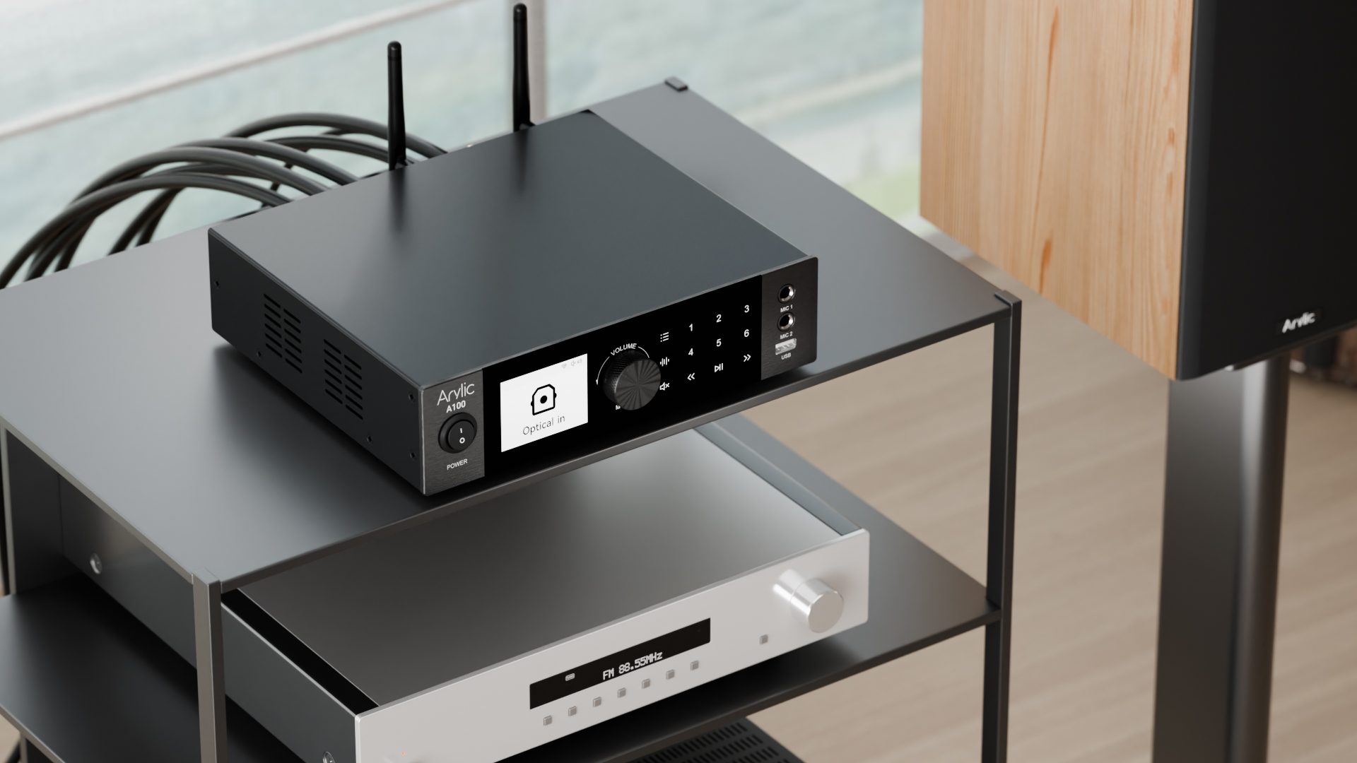 A100 Stereo Amplifier Home Aud - Audio Music Apps recension och pris