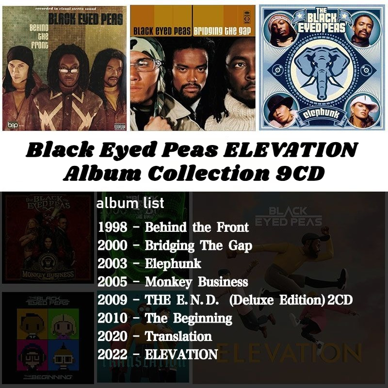 Black Eyed Peas Complete 9CD M - Audio Music In recension och pris