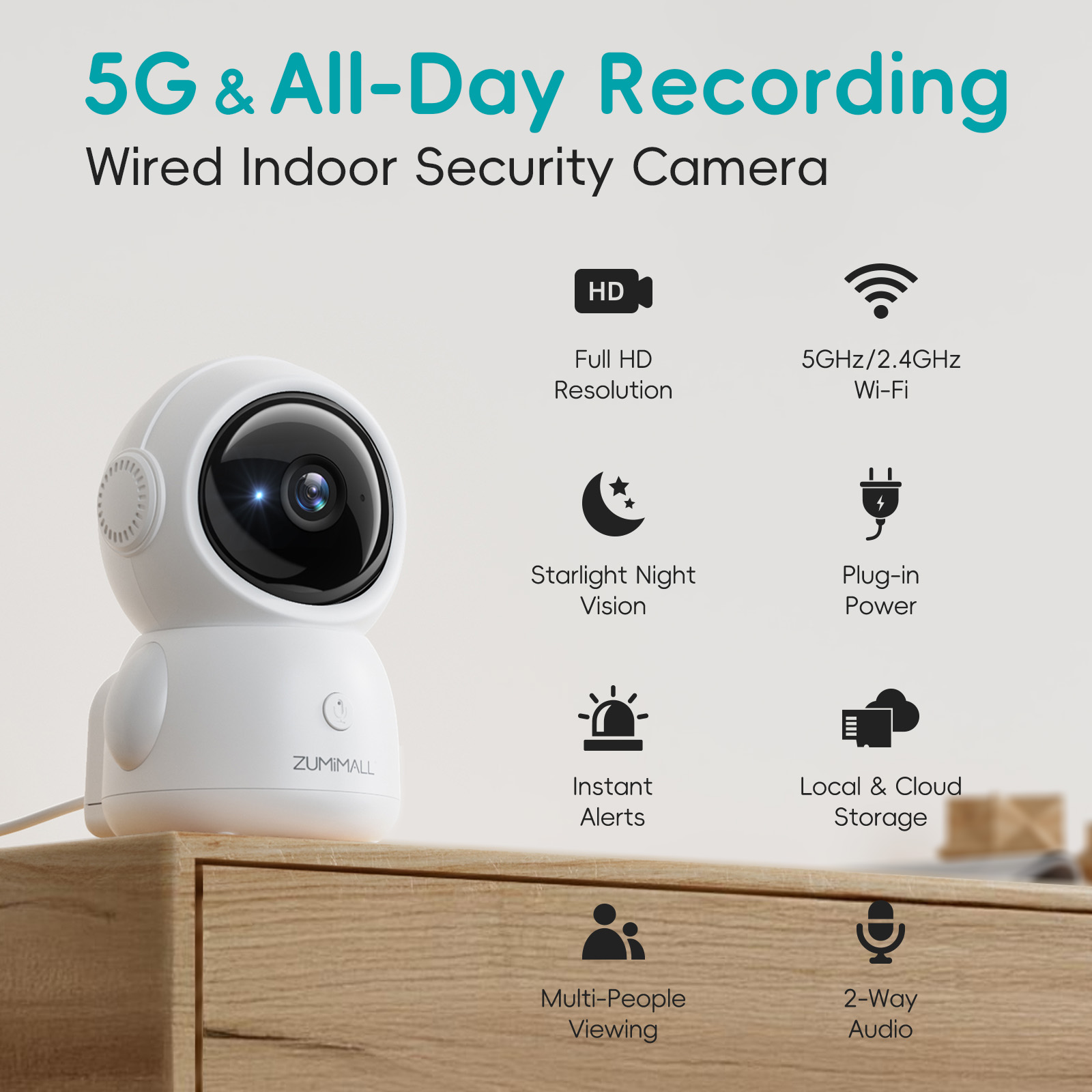 ZUMIMALL APP Wired security Ca - Audio Music Apps recension och pris