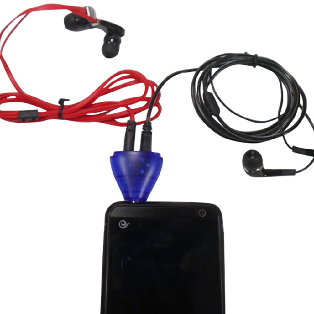 2 Port 3.5mm Universal Audio S - Audio Music Splitter recension och pris