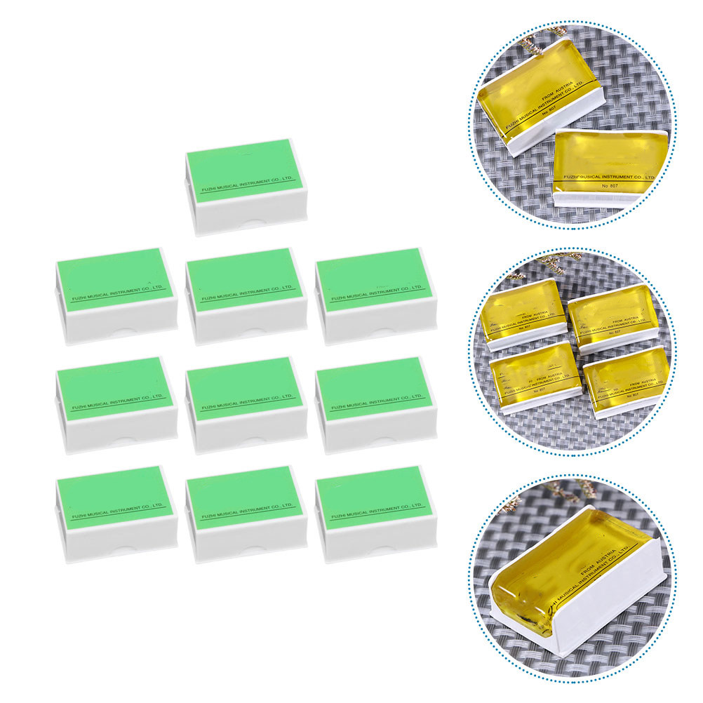 10Pcs Assorted Color Rosin Blo - Violin Rosin Bow recension och pris