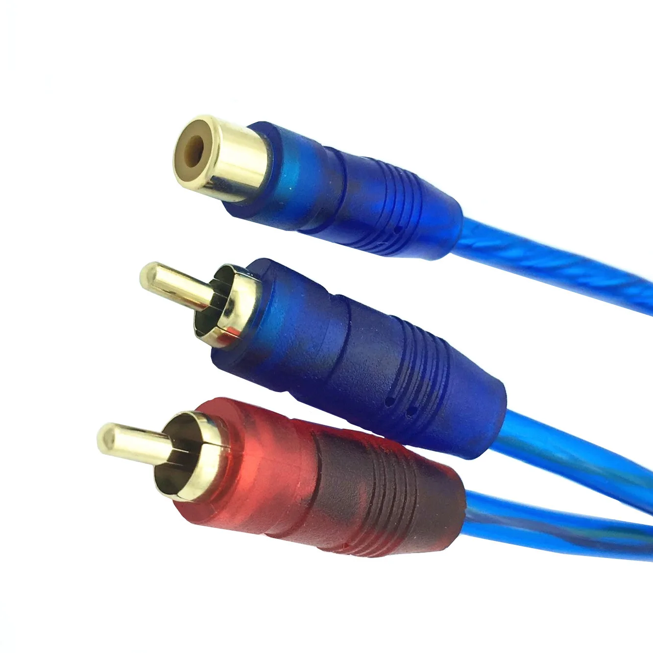 1Pcs RCA Male To Female Splitt - Audio Music Splitter recension och pris