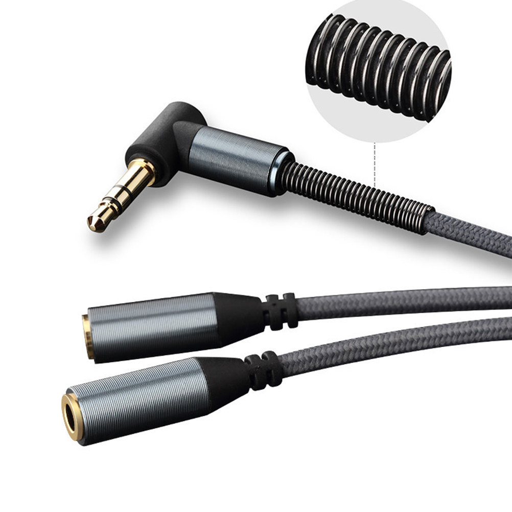 Dual 3.5mm Aux Audio Line Head - Audio Music Online Mp3 recension och pris