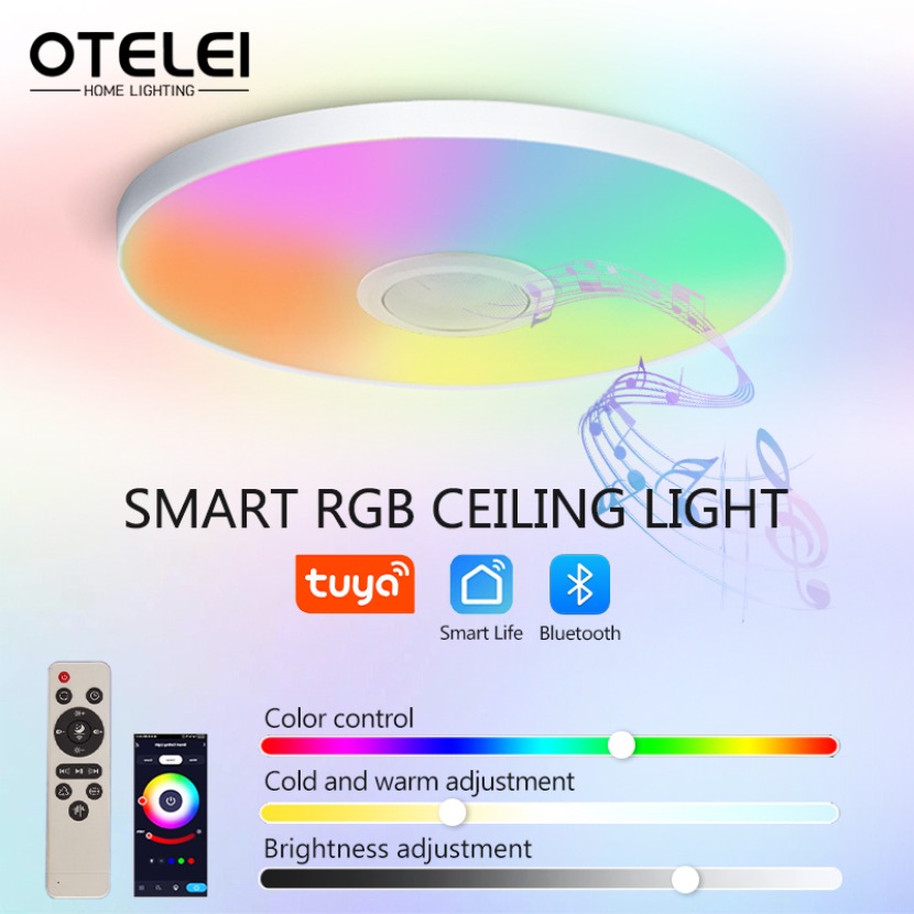 TUYA Smart Music Ceiling Light - Audio Music Apps recension och pris