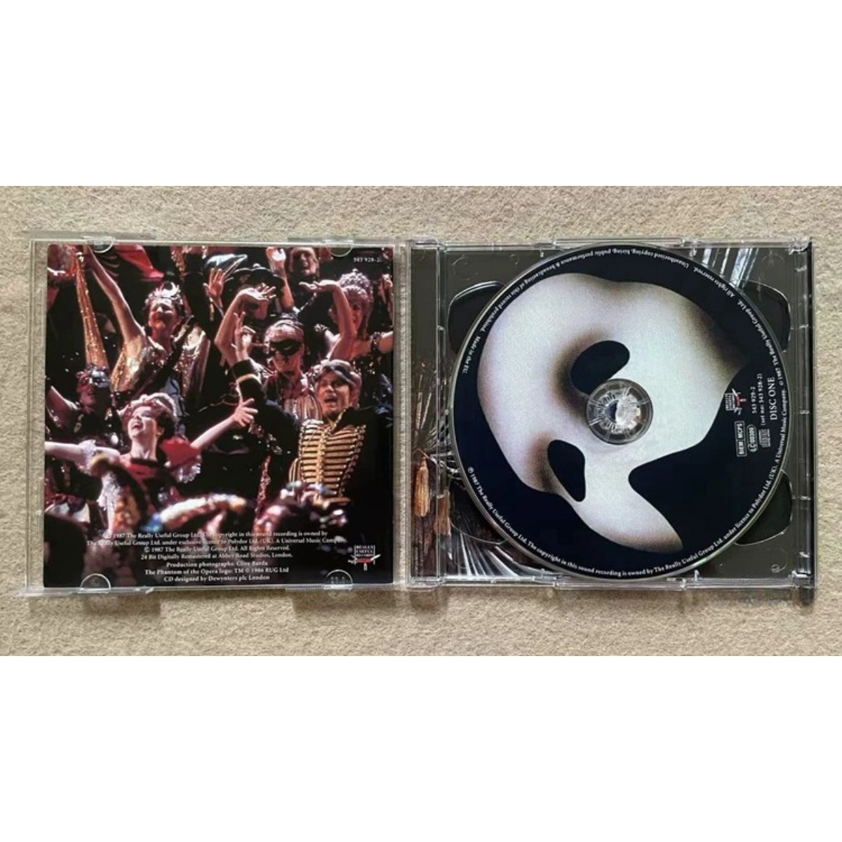 Broadway Musical The Phantom o - Audio Music In recension och pris