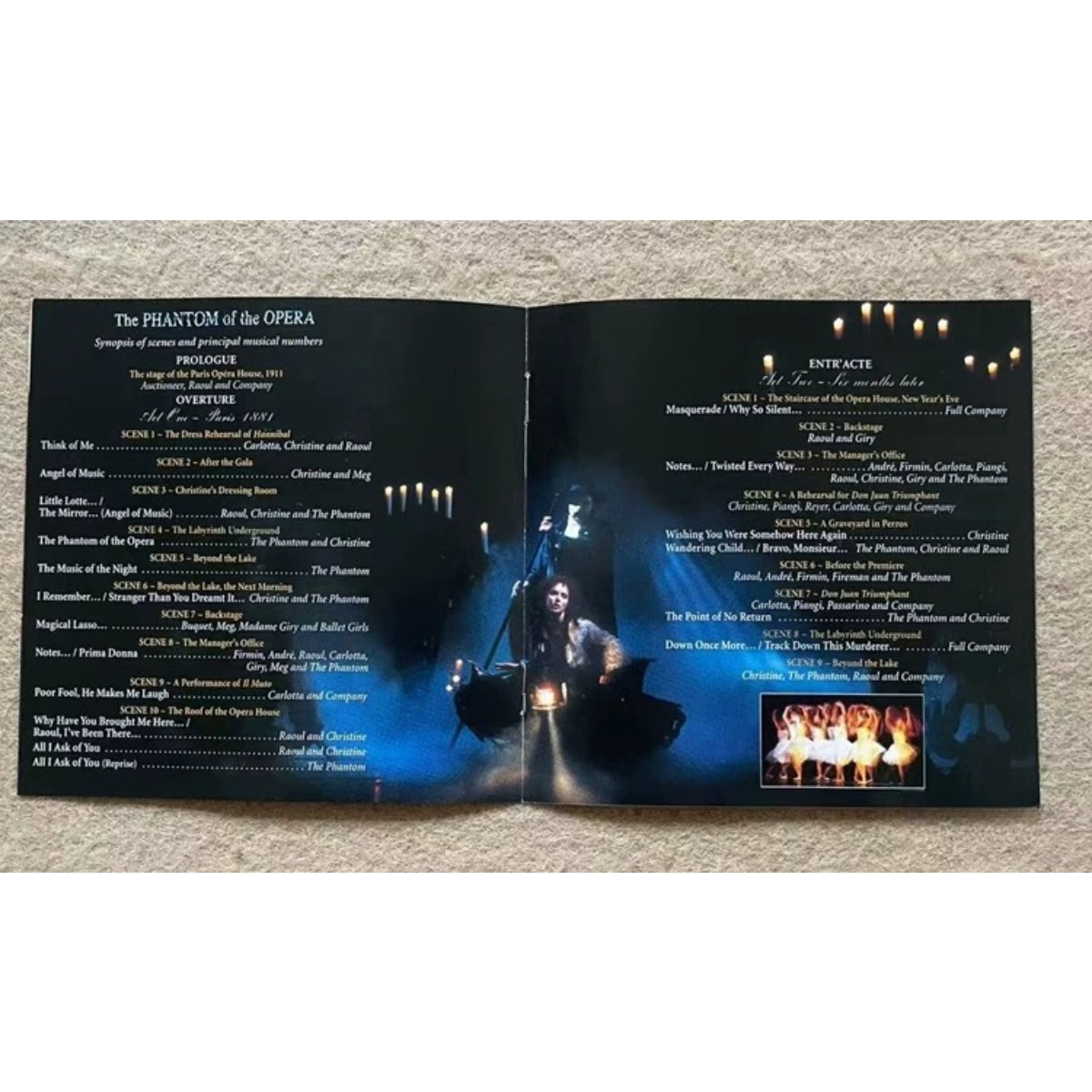 Broadway Musical The Phantom o - Audio Music In recension och pris