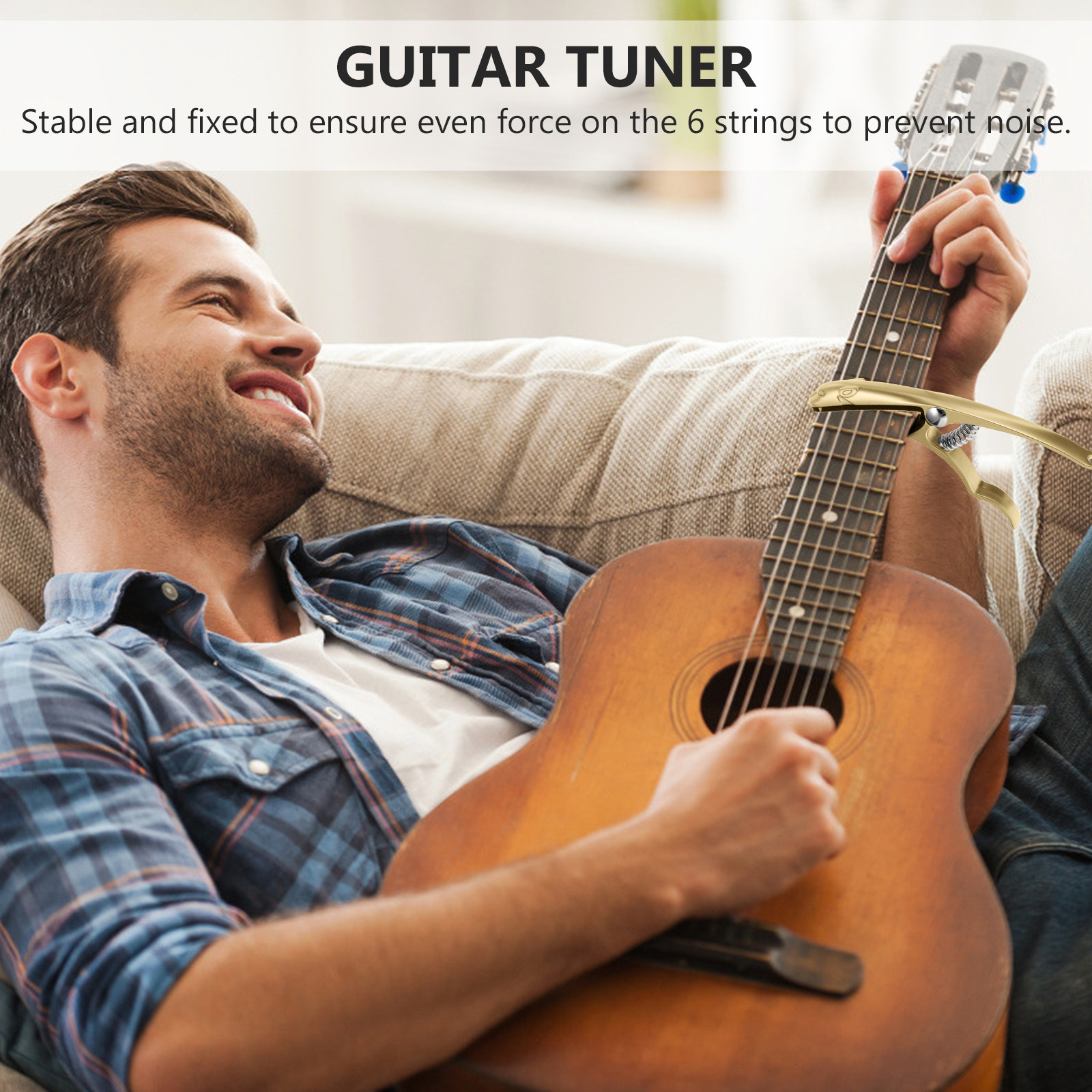 1Pcs Guitar Capo Zinc Alloy Me - Guitar Capo Clip recension och pris
