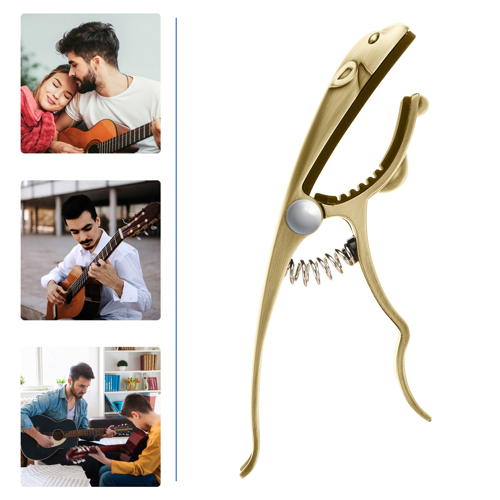 1Pcs Guitar Capo Zinc Alloy Me - Guitar Capo Clip recension och pris