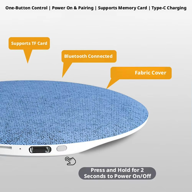 Mini Sleeping Bluetooth Speake - Audio Music Center recension och pris