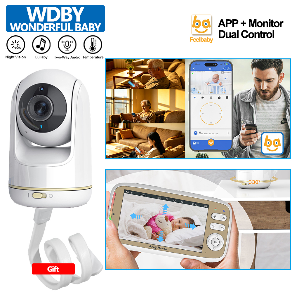 5 Inch Baby Monitor 3X Zoom PT - Zoom Audio Music recension och pris