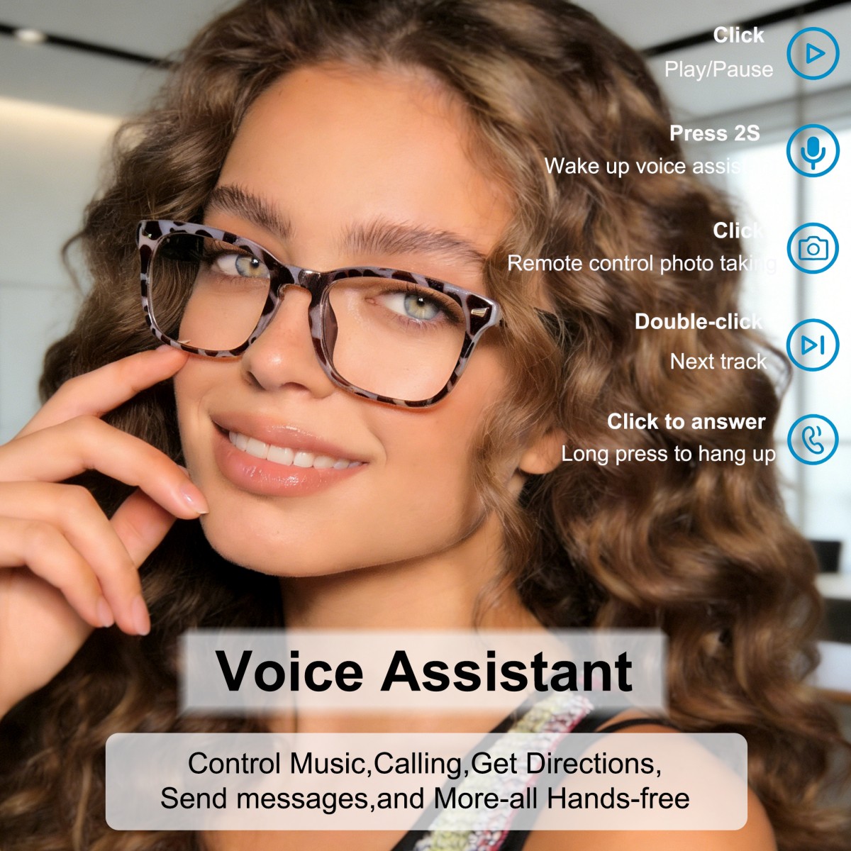 Smart Audio Glasses, Real-Time - Audio Music Apps recension och pris
