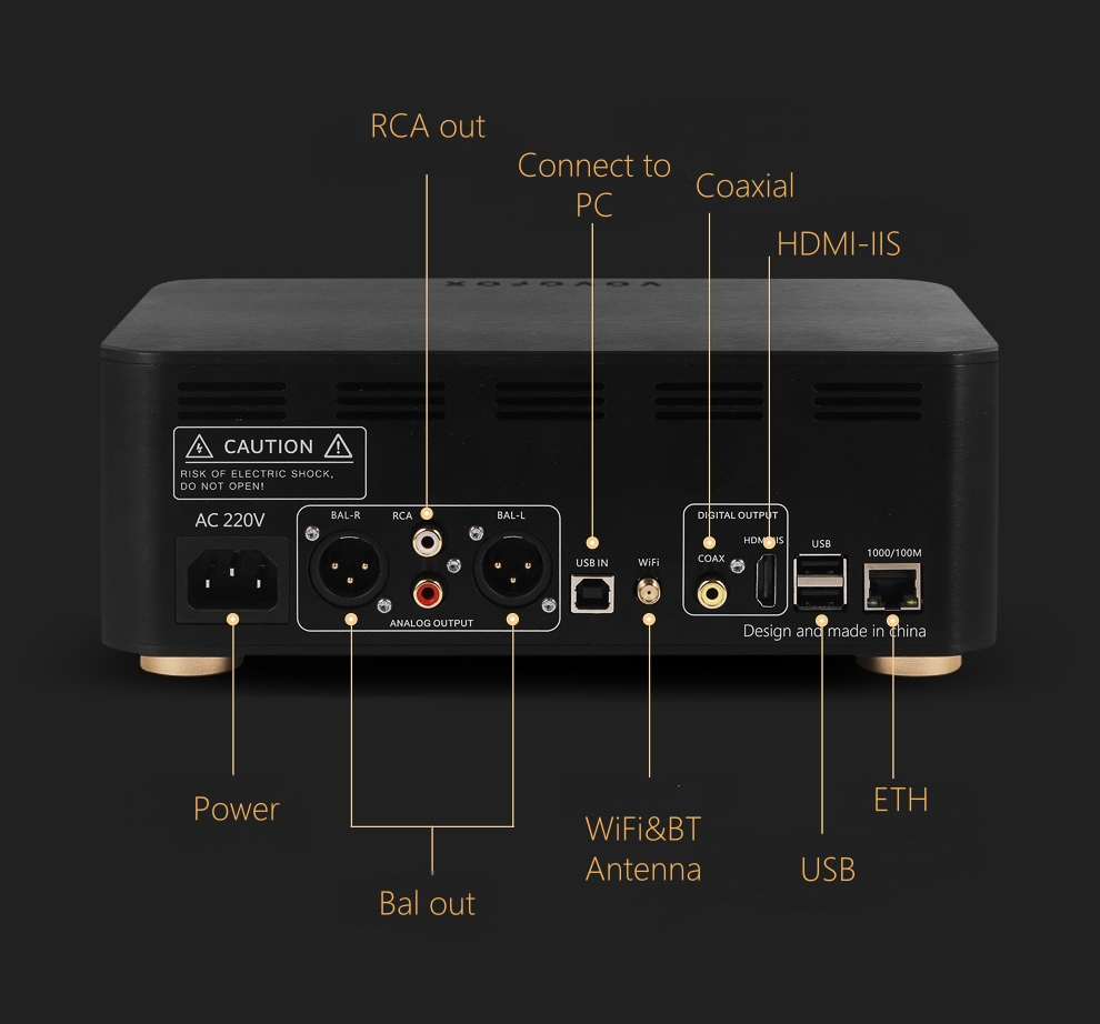 VOVOFOX-HiFi  Lossless Music P - Audio Without Music recension och pris