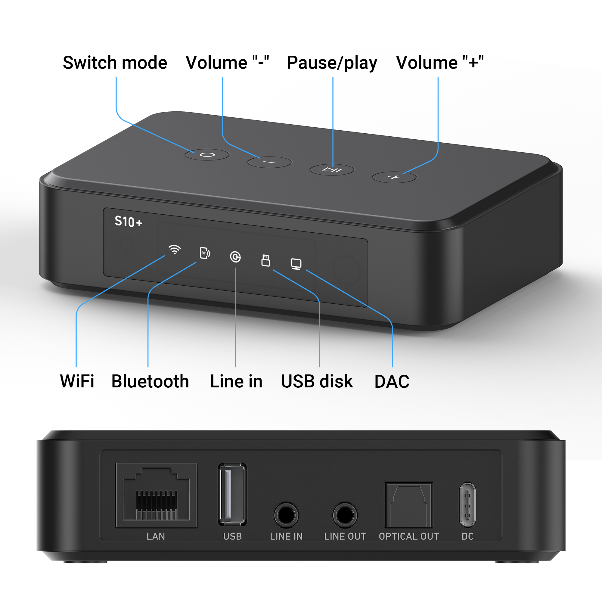 Arylic s10+ Wireless Music Str - Audio Without Music recension och pris