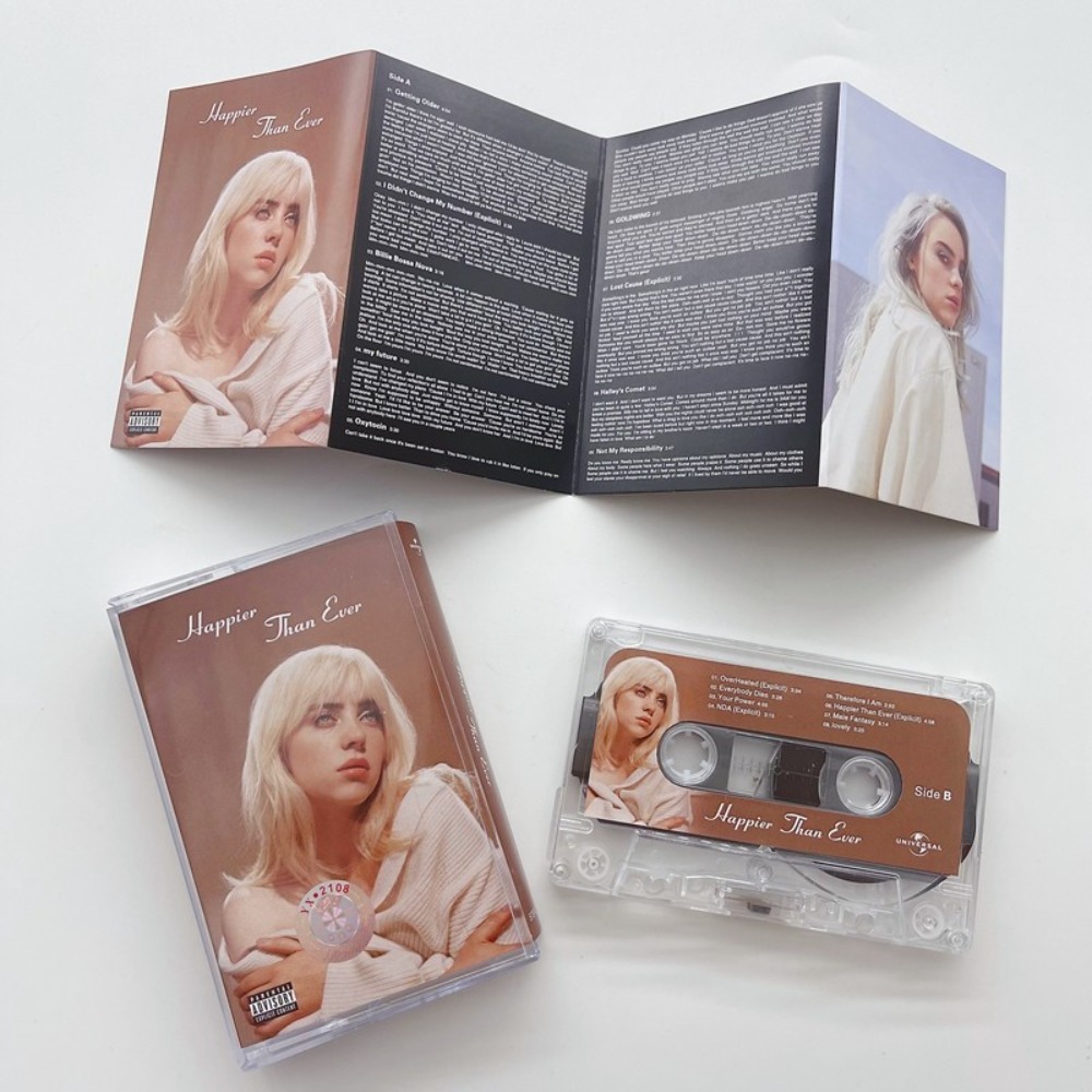 Billie Eilish Happier Than Eve - Audio Music In recension och pris
