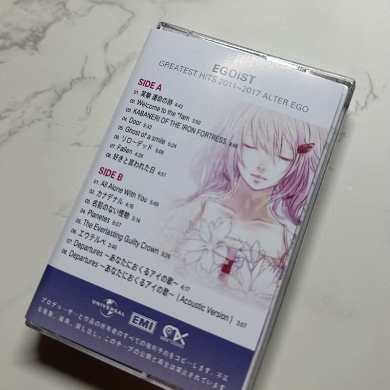 EGOIST ALTER EGO GREATEST HITS - Audio Music In recension och pris