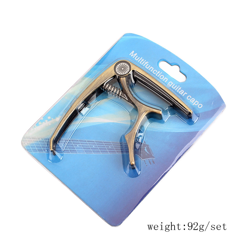 Guitar Capo Clip-on Tuner Gun- - Guitar Capo Clip recension och pris