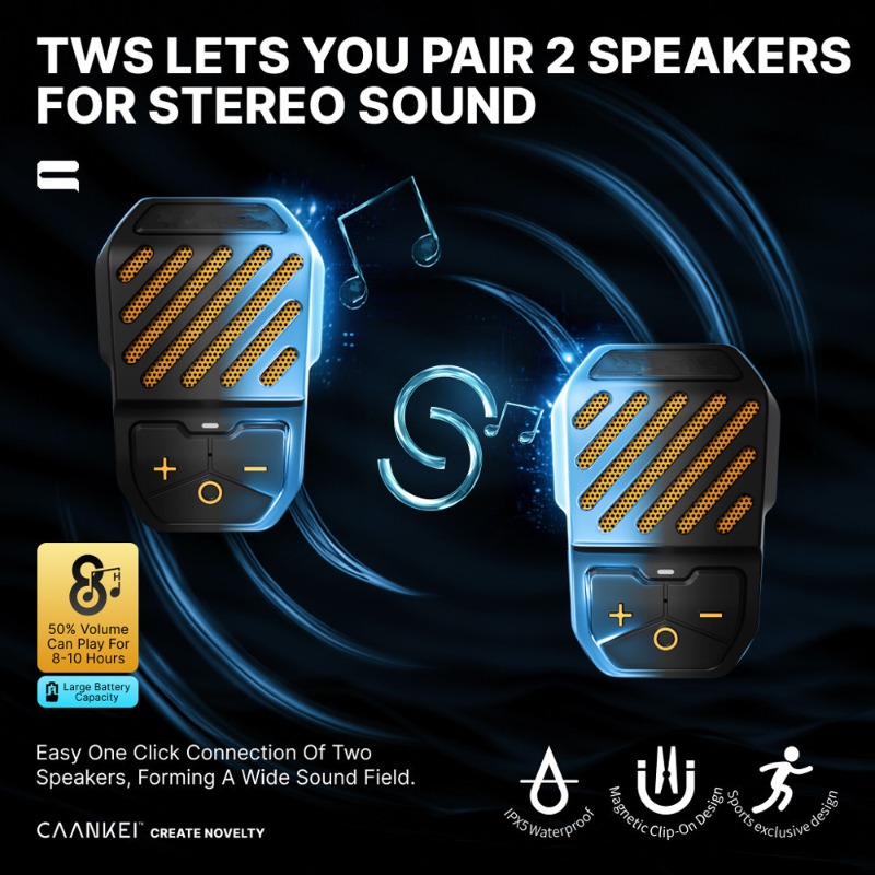 Magnetic TWS Bluetooth Speaker - Audio Music Online Mp3 recension och pris