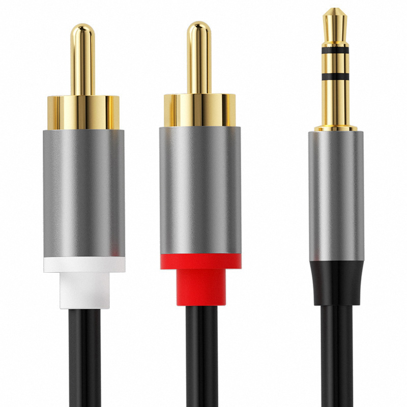 3.5 mm To 2RCA Double Lotus Au - Audio Music Splitter recension och pris