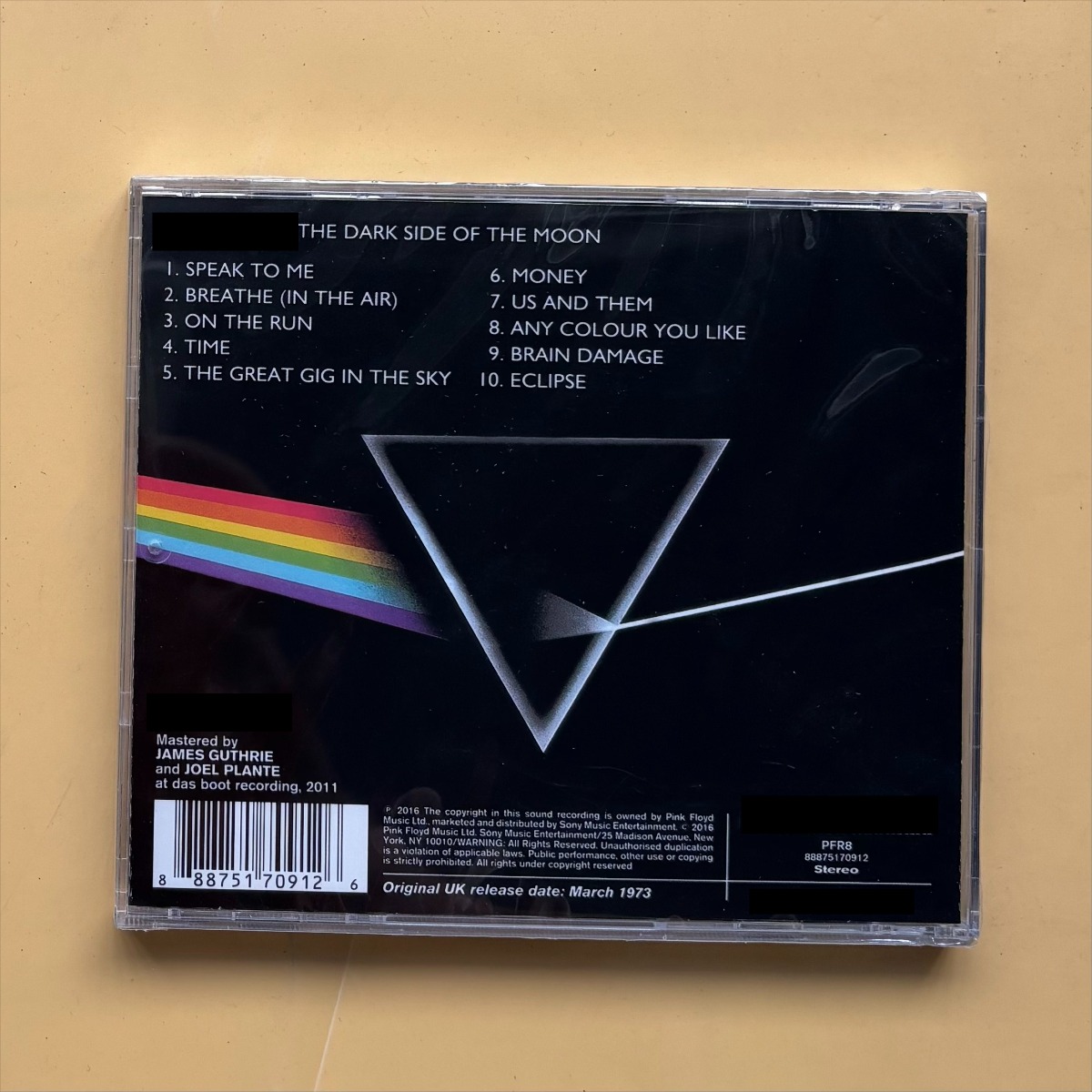 The Dark Side of The Moon Clas - Audio Musically recension och pris